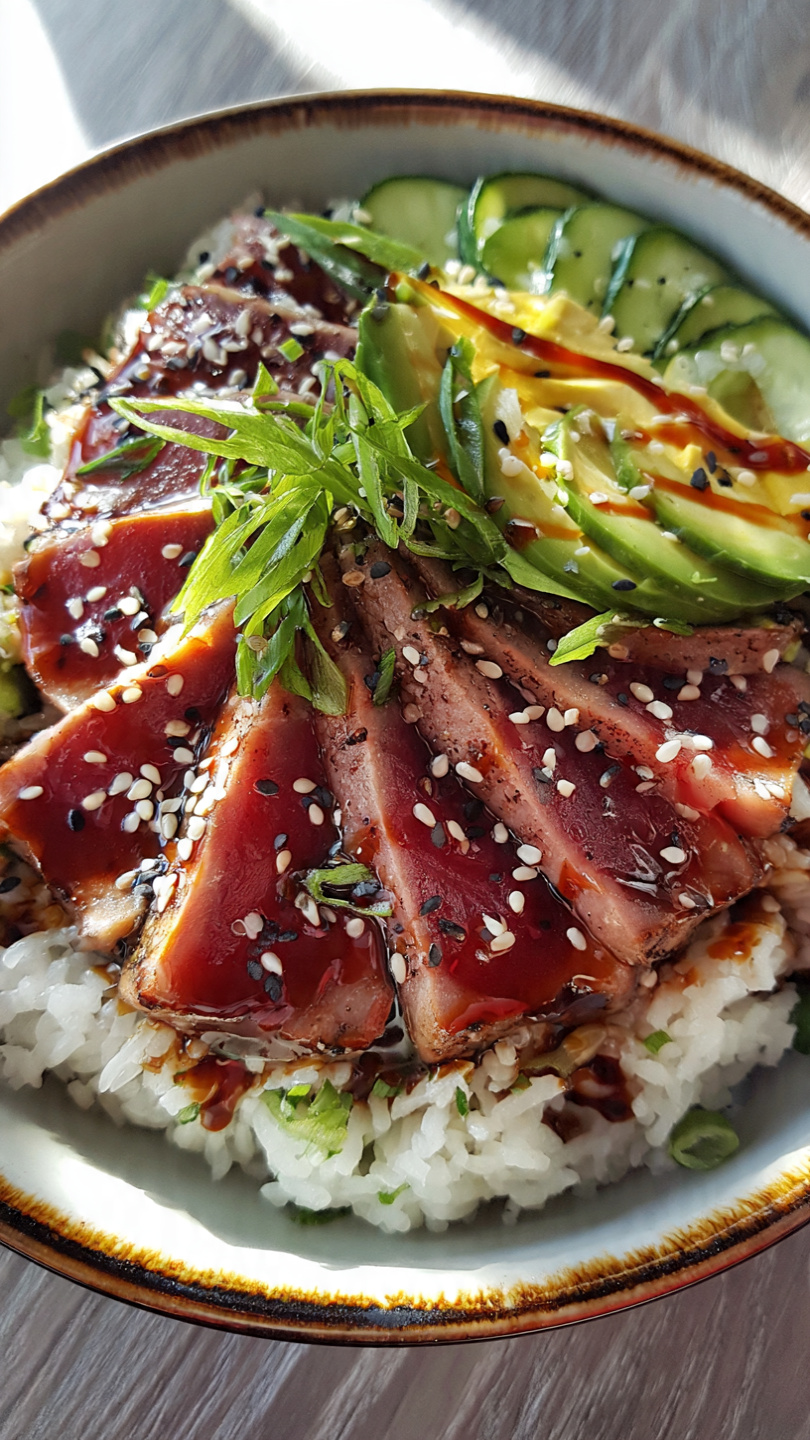 Spicy Tuna Crispy Rice Bites