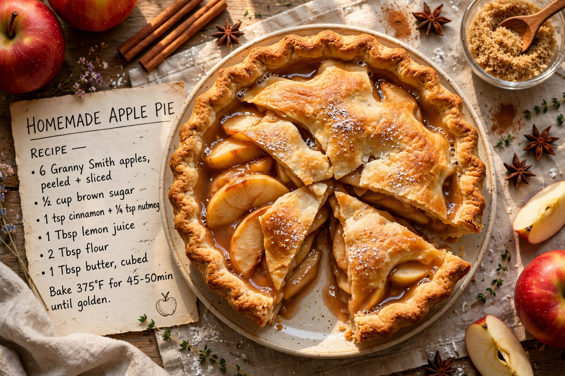 Homemade Apple Pie