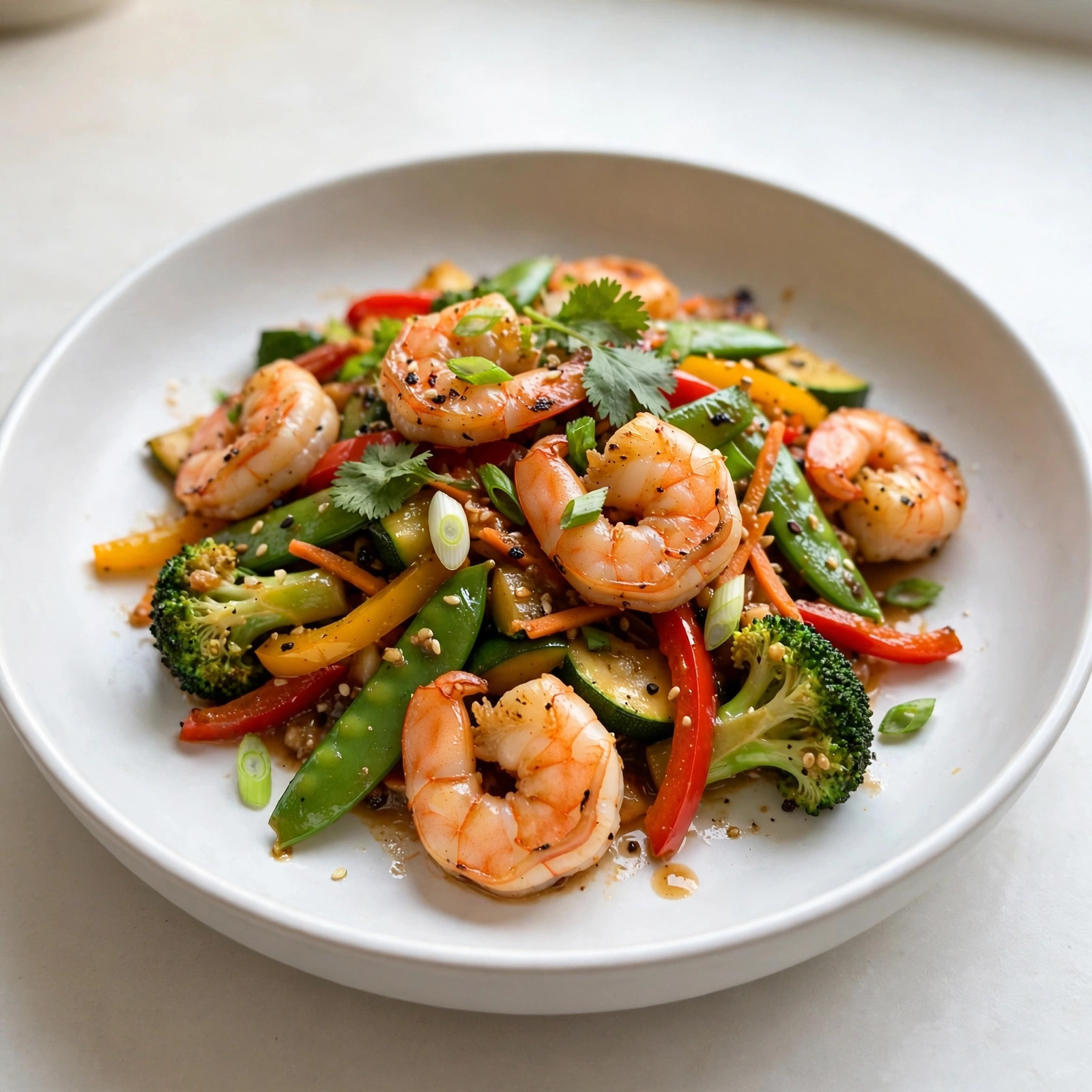 Shrimp and Vegetable Stir-Fry